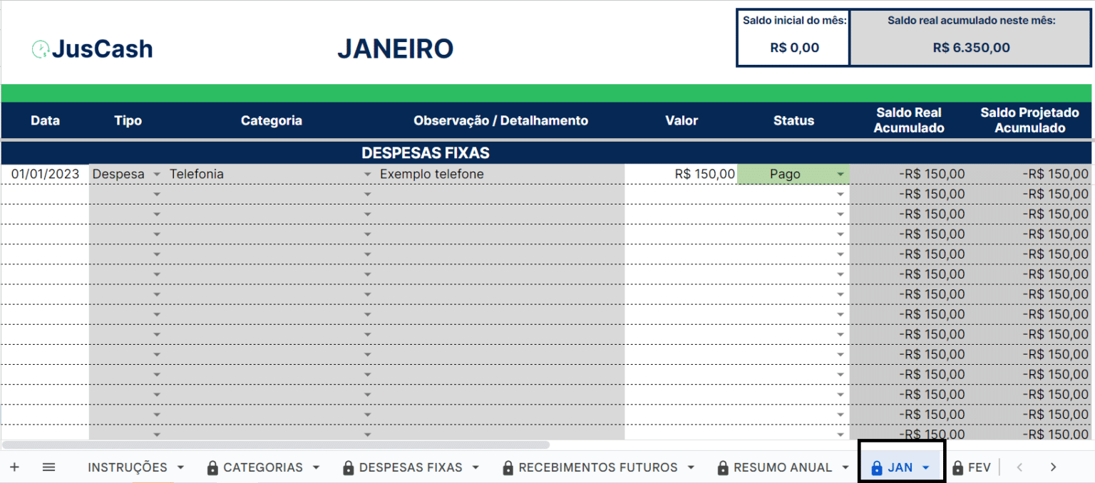 Baixe Grátis A Nossa Planilha De Controle Financeiro Para Advogados Juscash 4709